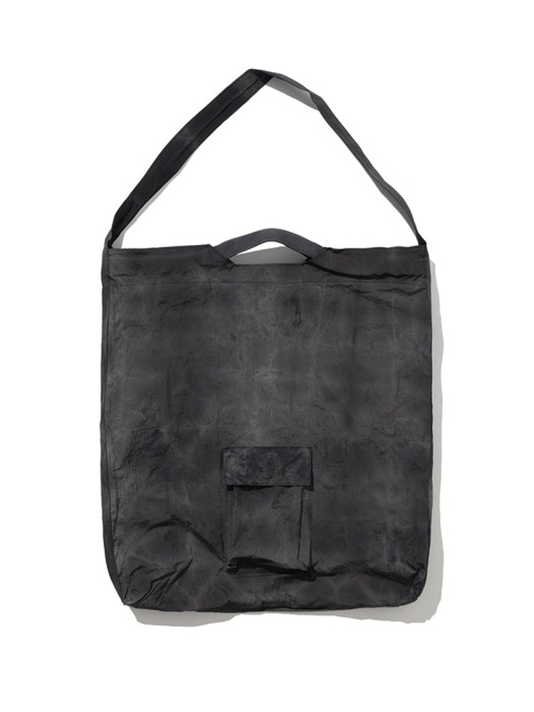 Dyeing Nylon Shoulder Bag [Stone Gray]