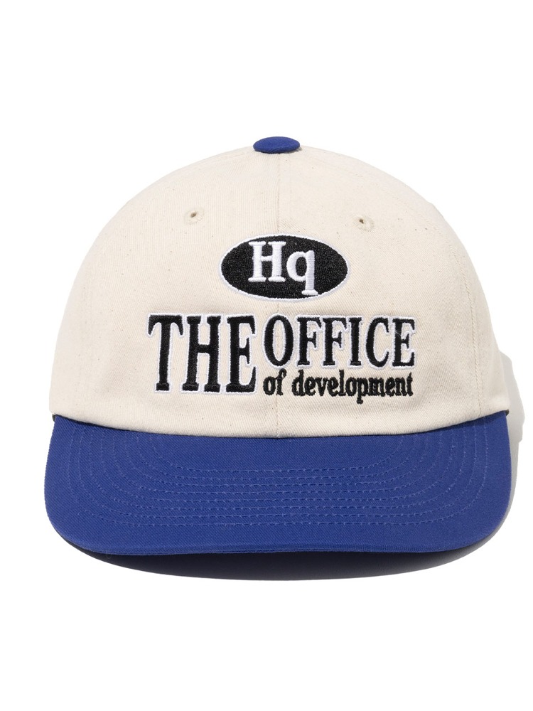 Office Symbol Camp Cap [Ecru Blue]