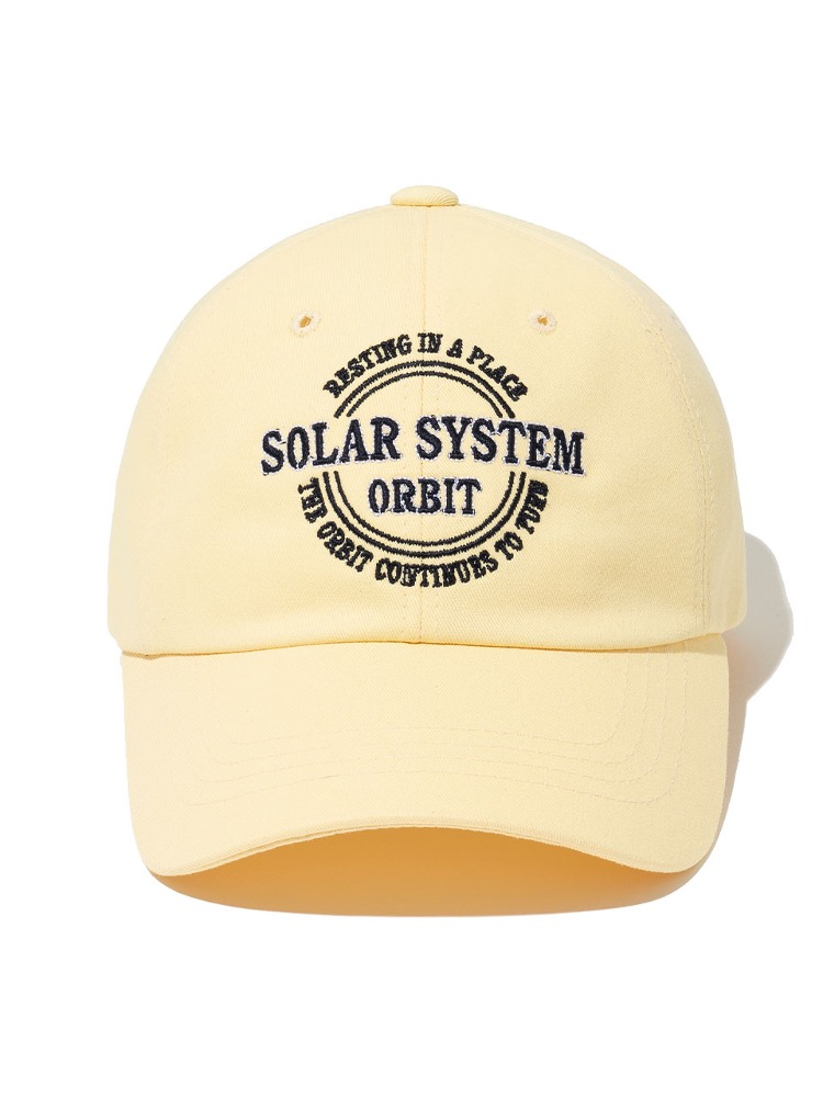 Round Solar Ball Cap [Pale Yellow]
