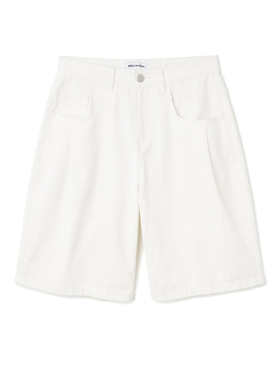 New Denim Bermuda Pants [Off White]
